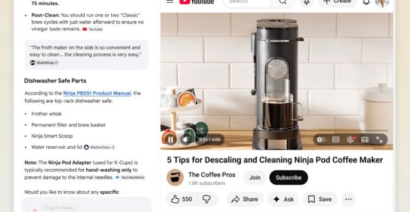 Google’s AI Mode update lets you open links without leaving the page